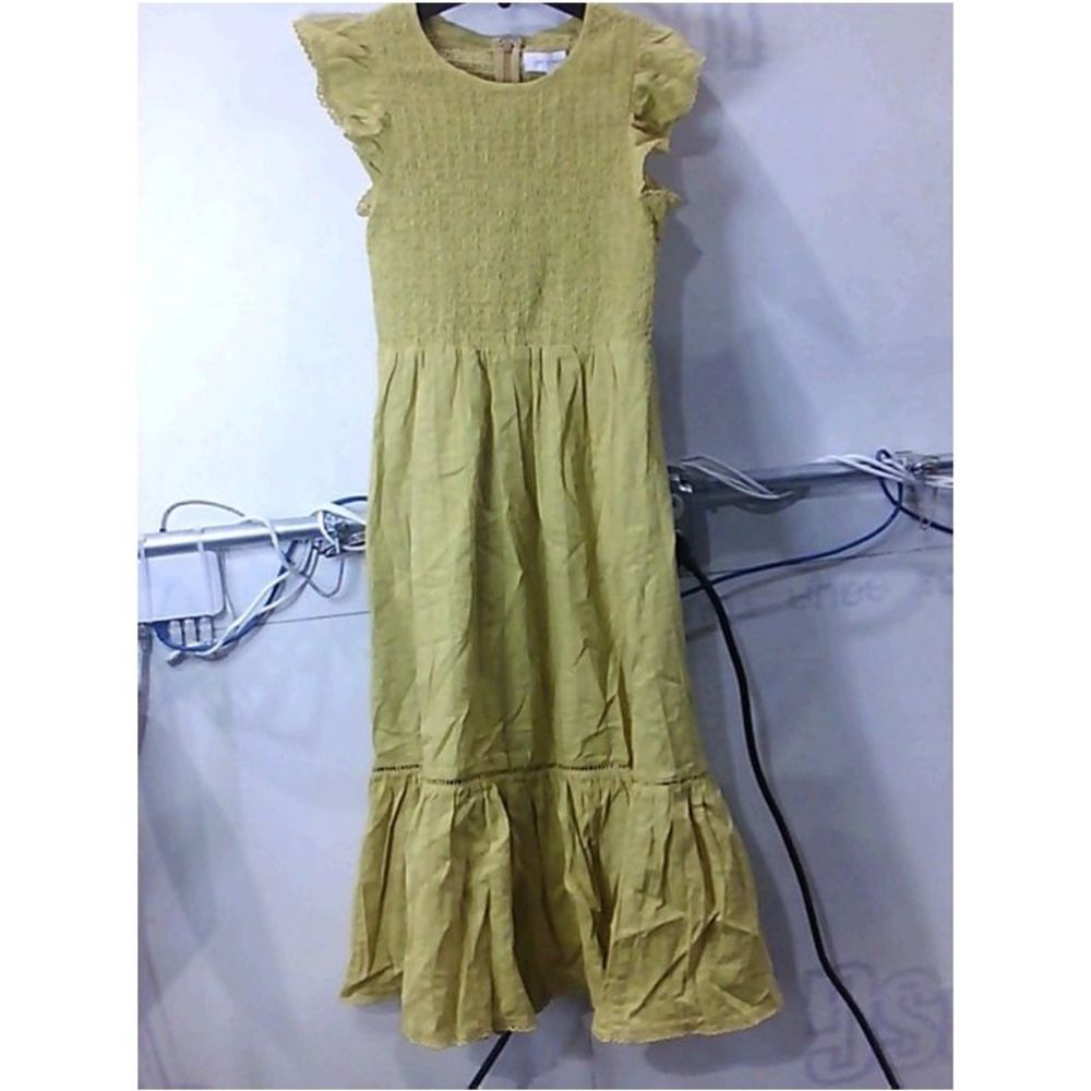 Lost And Wander Baby Girl N4BI Dress, Gold, Size X-Small